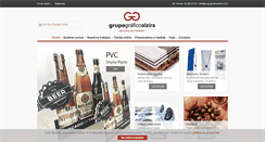Desktop Screenshot of grupograficoalzira.com
