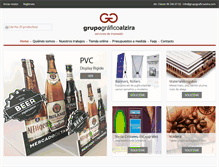 Tablet Screenshot of grupograficoalzira.com